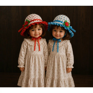 کلاه حصیری دخترانه تابستانی ارسال رایگان